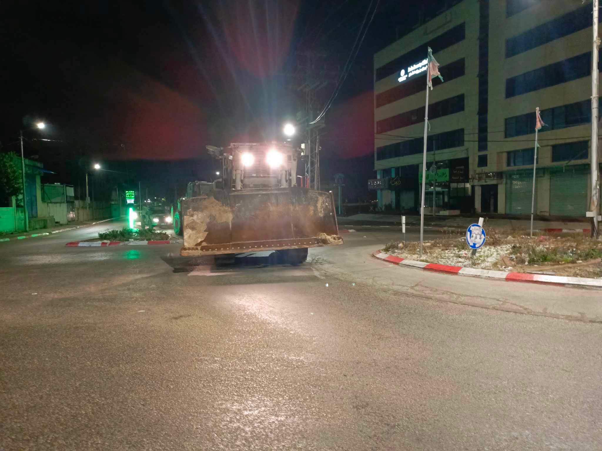 صورة من اقتحام طولكرم الليلة